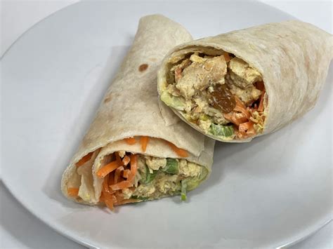 How does Curried Chicken Green Apple Wrap fit into your Daily Goals - calories, carbs, nutrition