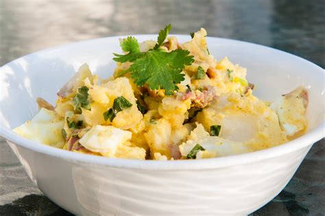 How does Curried Potato Salad fit into your Daily Goals - calories, carbs, nutrition