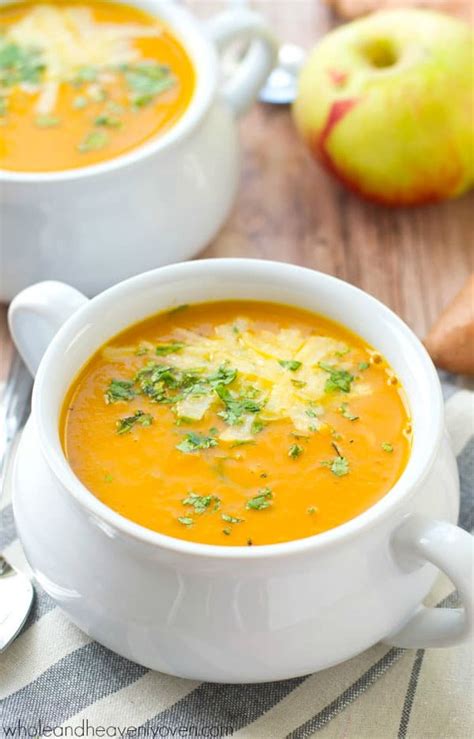 How does Curried Sweet Potato Apple Soup fit into your Daily Goals - calories, carbs, nutrition