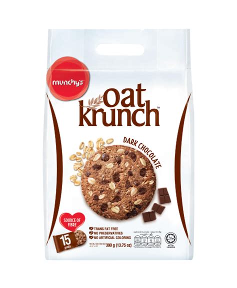 How does Dark Chocolate Oat Krunch fit into your Daily Goals - calories, carbs, nutrition