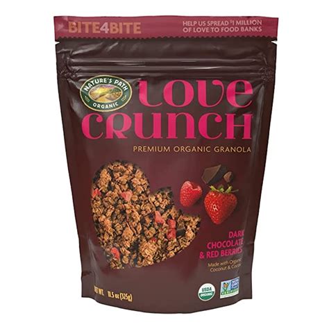 How does Dark Chocolate and Red Berries Granola fit into your Daily Goals - calories, carbs, nutrition