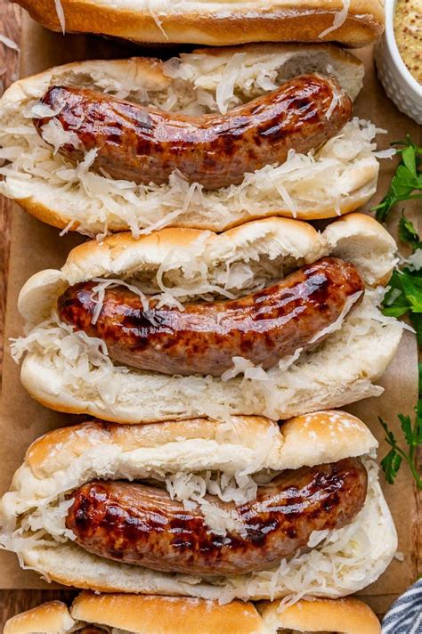 How does Dearborn Bratwurst with Bun fit into your Daily Goals - calories, carbs, nutrition