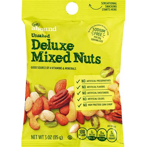 How does Deluxe Mixed Nuts (82657.0) fit into your Daily Goals - calories, carbs, nutrition