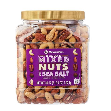 How does Deluxe Roasted Mixed Nuts fit into your Daily Goals - calories, carbs, nutrition