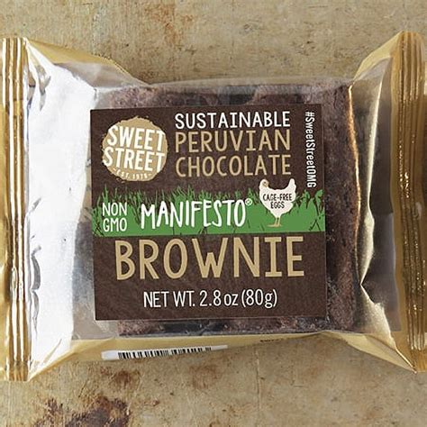 How does Dessert Bar Manifesto Peruvian Brownie 1 EA fit into your Daily Goals - calories, carbs, nutrition