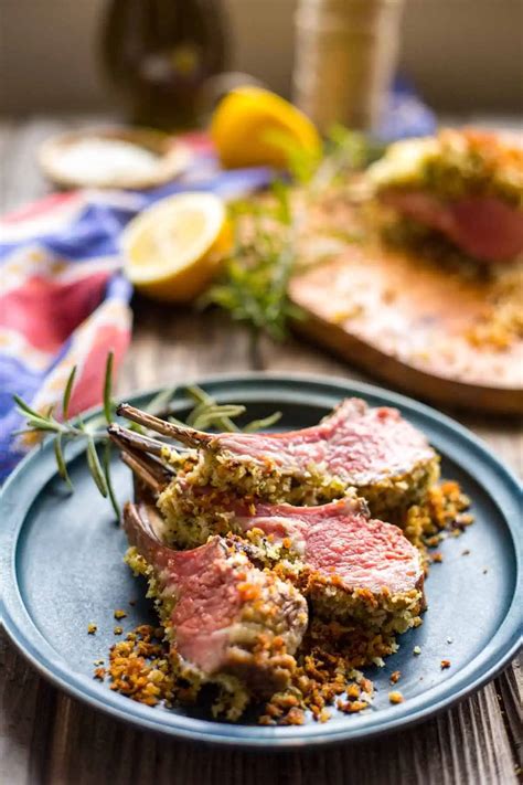 How does Dijon and Herb Crusted Rack of Lamb fit into your Daily Goals - calories, carbs, nutrition