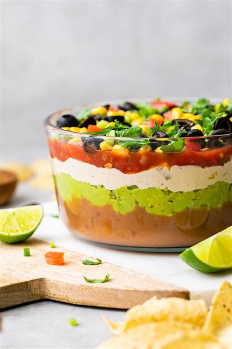 How does Dip Vegetarian Layer LB fit into your Daily Goals - calories, carbs, nutrition