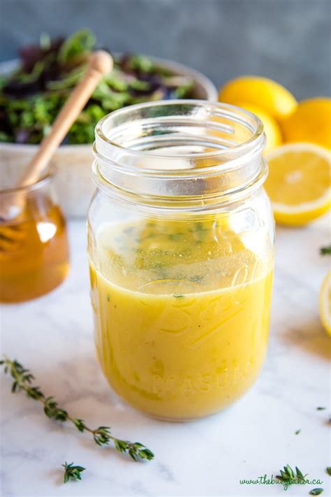 How does Dressing Vinaigrette Lemon Honey (Bison) fit into your Daily Goals - calories, carbs, nutrition