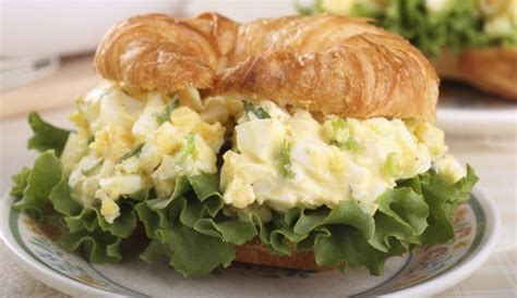 How does Egg Salad Croissant fit into your Daily Goals - calories, carbs, nutrition