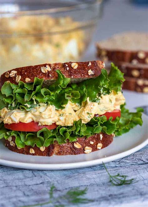 How does Egg Salad Sandwich on Multi-Grain fit into your Daily Goals - calories, carbs, nutrition