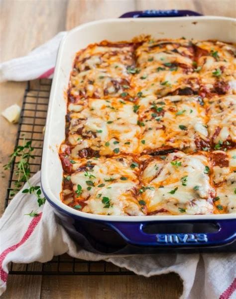 How does Eggplant Lasagna fit into your Daily Goals - calories, carbs, nutrition