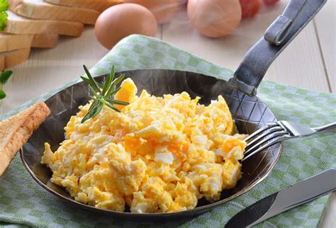 How does Eggs Scrambled Country Style 1/2 Cup fit into your Daily Goals - calories, carbs, nutrition