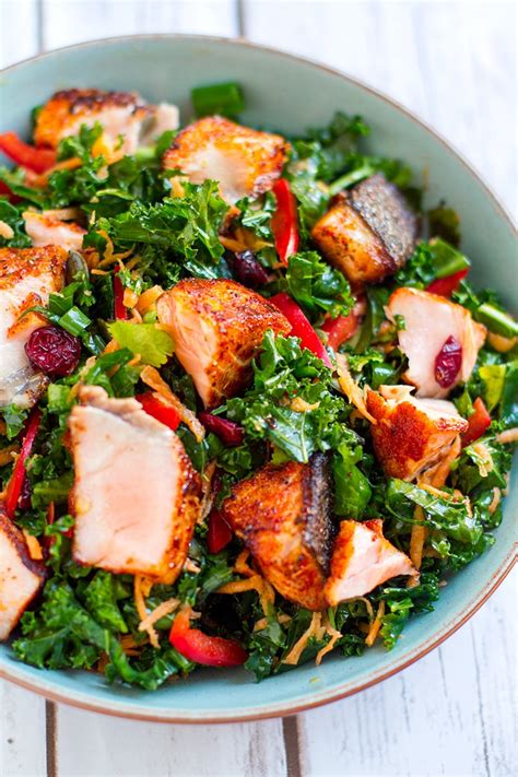 How does Elements - Grilled Salmon with Kale and Apples Greens Bowl fit into your Daily Goals - calories, carbs, nutrition