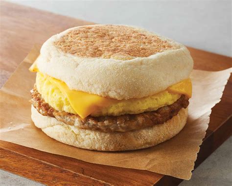 How does English Muffin - Sausage, Egg and Cheese fit into your Daily Goals - calories, carbs, nutrition