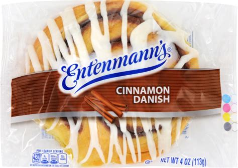 How does Entenmann's Cinnamon Danish fit into your Daily Goals - calories, carbs, nutrition