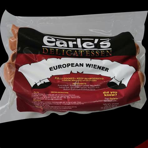 How does European Wiener fit into your Daily Goals - calories, carbs, nutrition