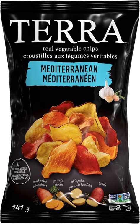 How does Exotic Vegetable Chips - Mediterranean fit into your Daily Goals - calories, carbs, nutrition