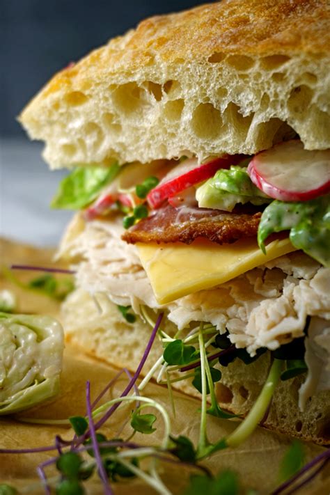 How does Express Turkey Bacon Club Soft Ciabatta 3x6 fit into your Daily Goals - calories, carbs, nutrition