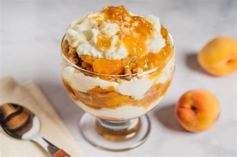 How does FR Peach Cobbler Parfait fit into your Daily Goals - calories, carbs, nutrition