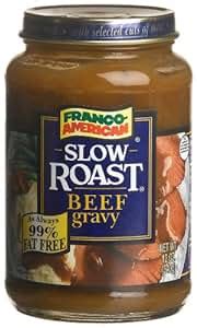 How does FRANCO-AMERICAN Slow Roast Beef Gravy fit into your Daily Goals - calories, carbs, nutrition