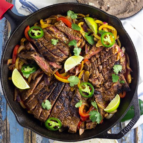 How does Fajita Skirt Steak fit into your Daily Goals - calories, carbs, nutrition