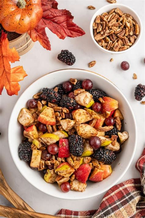 How does Fall Fruit Salad fit into your Daily Goals - calories, carbs, nutrition