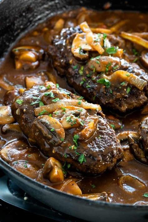 How does Farmer's Salisbury Steak fit into your Daily Goals - calories, carbs, nutrition