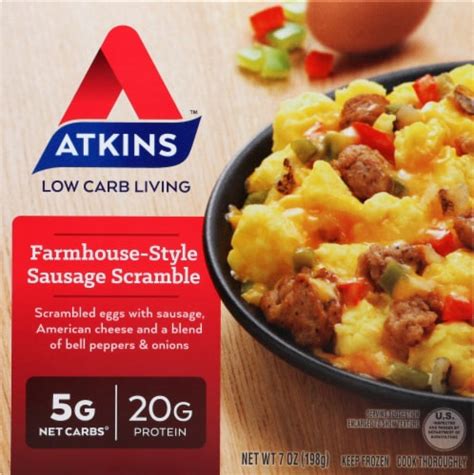 How does Farmhouse Sausage Scramble fit into your Daily Goals - calories, carbs, nutrition