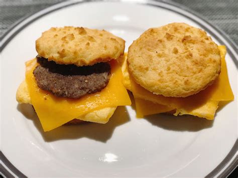 How does Fast Foods, biscuit, with egg and sausage fit into your Daily Goals - calories, carbs, nutrition