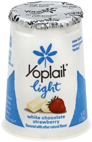 How does Fat Free White Chocolate Strawberry Yogurt fit into your Daily Goals - calories, carbs, nutrition