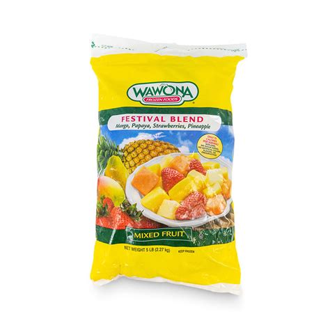 How does Festival Blend Frozen Fruit fit into your Daily Goals - calories, carbs, nutrition