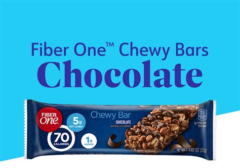 How does Fiber One Chocolate Chewy Bar fit into your Daily Goals - calories, carbs, nutrition