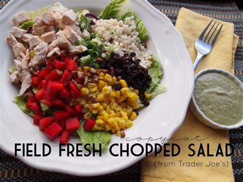 How does Field Fresh Chopped Salad with Chicken fit into your Daily Goals - calories, carbs, nutrition