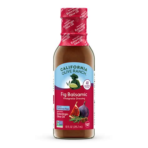 How does Fig Balsamic Dressing fit into your Daily Goals - calories, carbs, nutrition