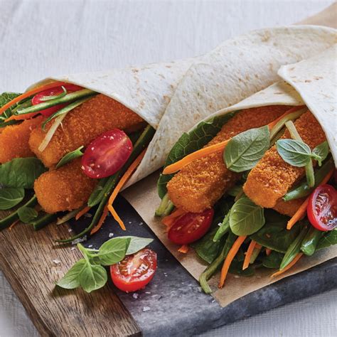 How does Fish Finger Wrap fit into your Daily Goals - calories, carbs, nutrition
