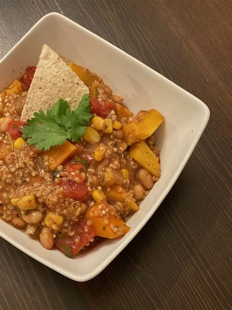 How does Five Bean Butternut Squash Chili (26280.0) fit into your Daily Goals - calories, carbs, nutrition