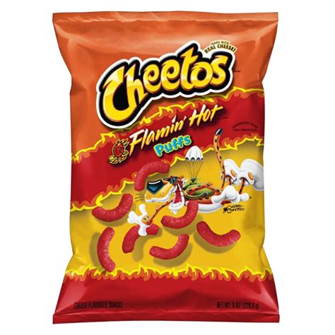 How does Flamin Hot Puffs fit into your Daily Goals - calories, carbs, nutrition