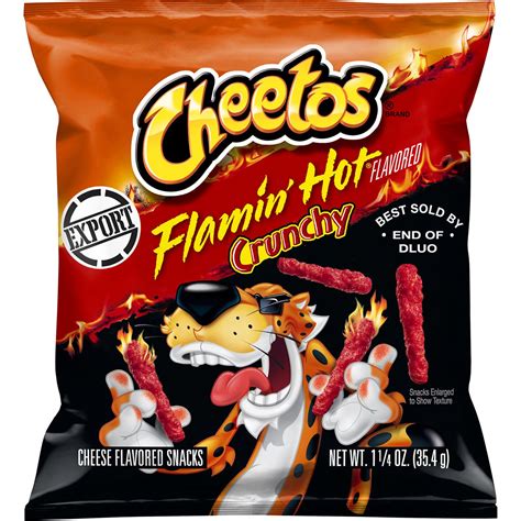 How does Flaming' Hot Chips fit into your Daily Goals - calories, carbs, nutrition