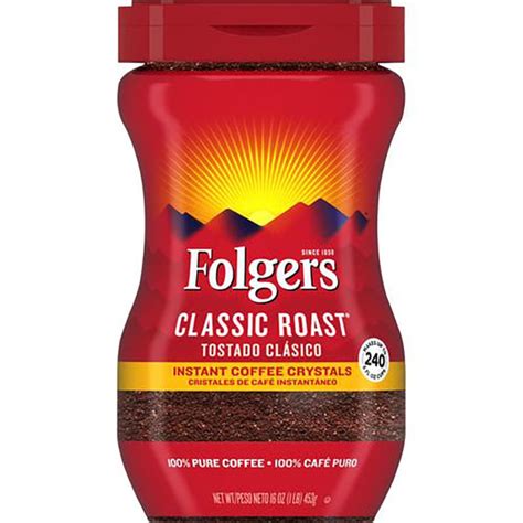 How does Folgers Regular, Ultra, 16 oz fit into your Daily Goals - calories, carbs, nutrition