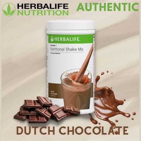 How does Formula 1 - Dutch Chocolate fit into your Daily Goals - calories, carbs, nutrition