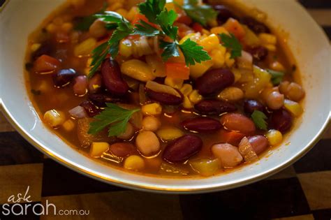 How does Four Bean Soup fit into your Daily Goals - calories, carbs, nutrition