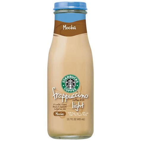 How does Frappuccino Light Mocha-Bottle fit into your Daily Goals - calories, carbs, nutrition