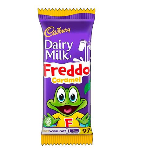 How does Freddo Caramel Bar fit into your Daily Goals - calories, carbs, nutrition