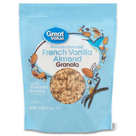 How does French Vanilla Almond Crunch fit into your Daily Goals - calories, carbs, nutrition