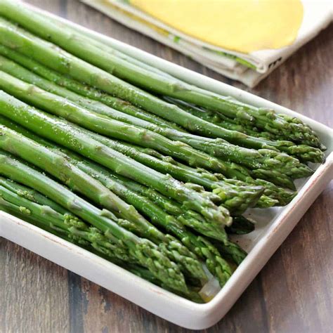 How does Fresh Asparagus Spears, Steamed fit into your Daily Goals - calories, carbs, nutrition