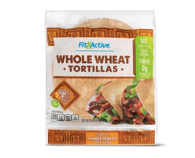 How does Fresh Bakery Wheat Tortilla fit into your Daily Goals - calories, carbs, nutrition