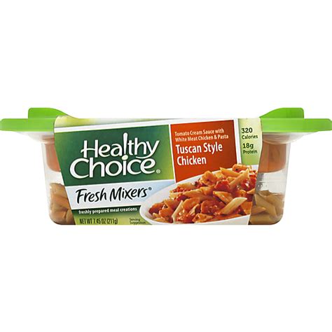 How does Fresh Mixers - Tuscan Style Chicken fit into your Daily Goals - calories, carbs, nutrition