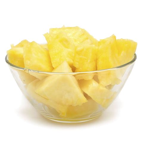 How does Fresh Pineapple Chunks fit into your Daily Goals - calories, carbs, nutrition