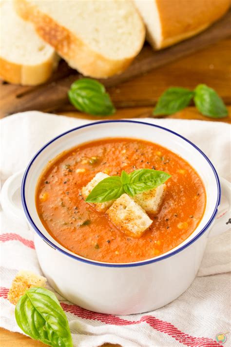 How does Fresh Tomato Basil Soup fit into your Daily Goals - calories, carbs, nutrition