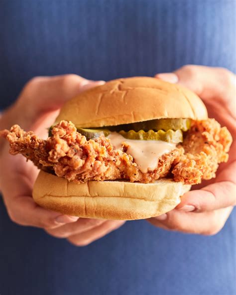 How does Fried Chicken Breast Sandwich fit into your Daily Goals - calories, carbs, nutrition